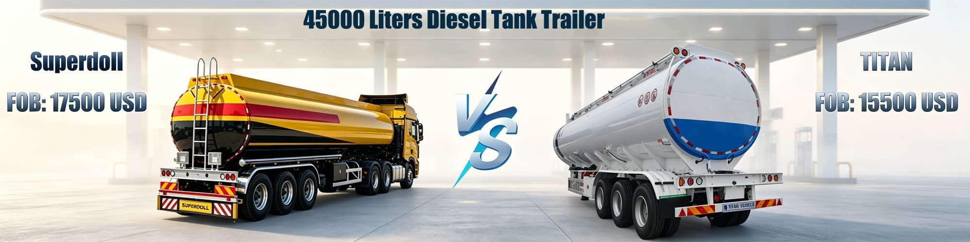 Super Doll Trailer Manufacture Co Ltd vs TITAN 45000L Diesel Fuel Tank Trailer for Sale in Arusha