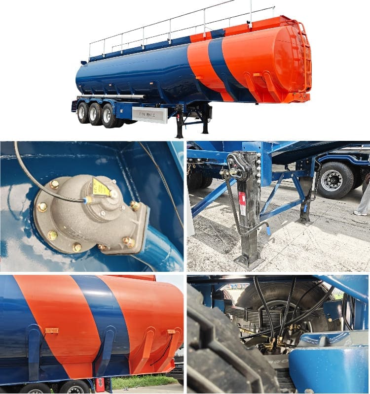 Superdoll Trailer Manufacture Co T Ltd VS TITAN 45000L Crude Oil Tanker Semi Trailer in Dar es Salaam