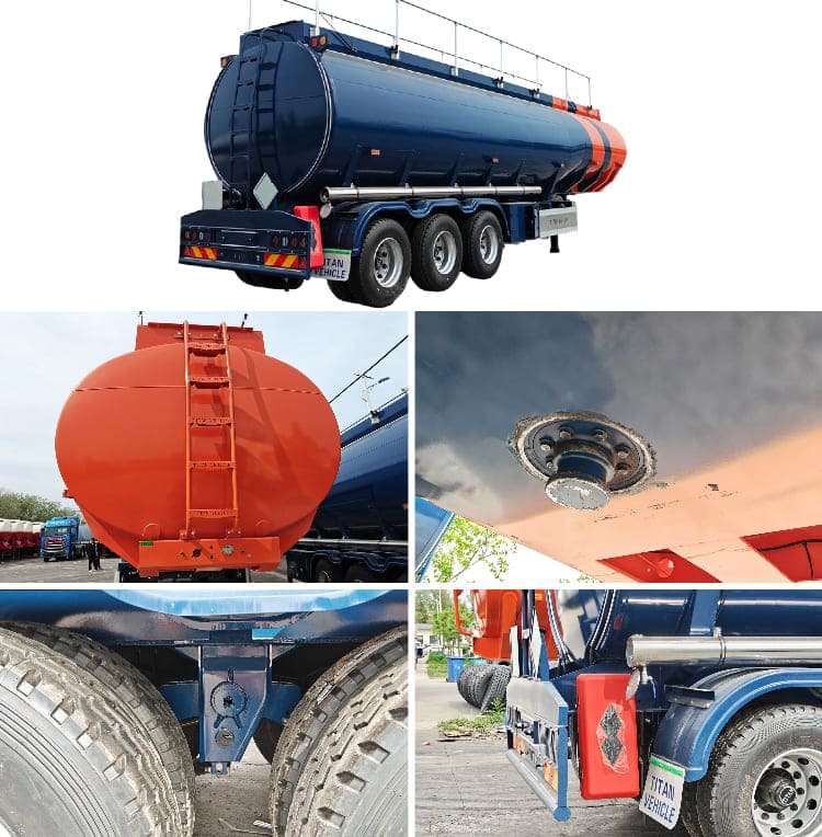 Superdoll Trailer Manufacture Co T Ltd VS TITAN 45000L Crude Oil Tanker Semi Trailer in Dar es Salaam