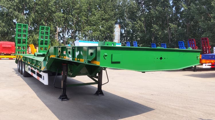 3 Axle Low Loader Semi Trailer Price for Sale in Tanzania