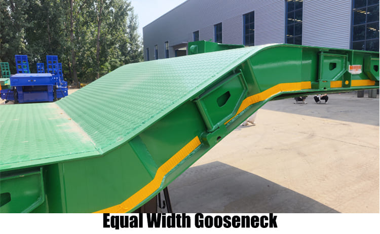 3 Axle Low Loader Semi Trailer Price for Sale in Tanzania