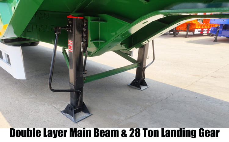 3 Axle Low Loader Semi Trailer Price for Sale in Tanzania