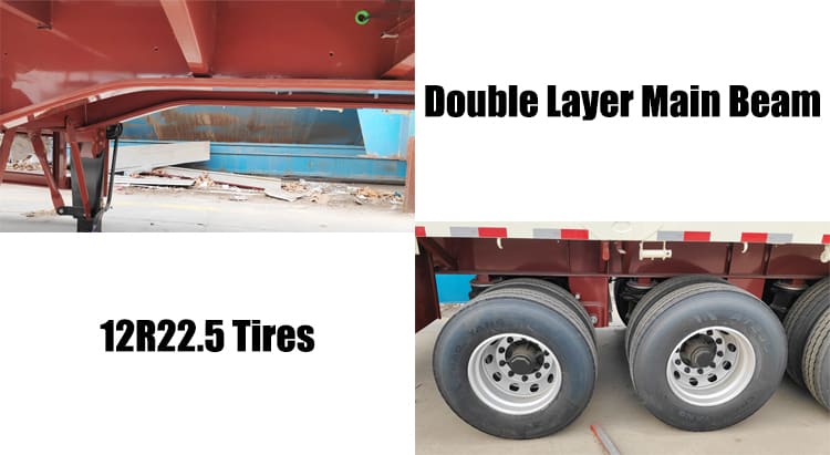 Bhachu Industries Limited 40Ft Flatbed Semi Trailer for Sale in Tanzania