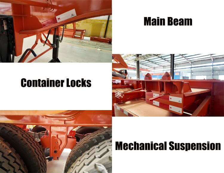 45 Ton Container Side Loader Trailer for Sale in Dar es Salaam