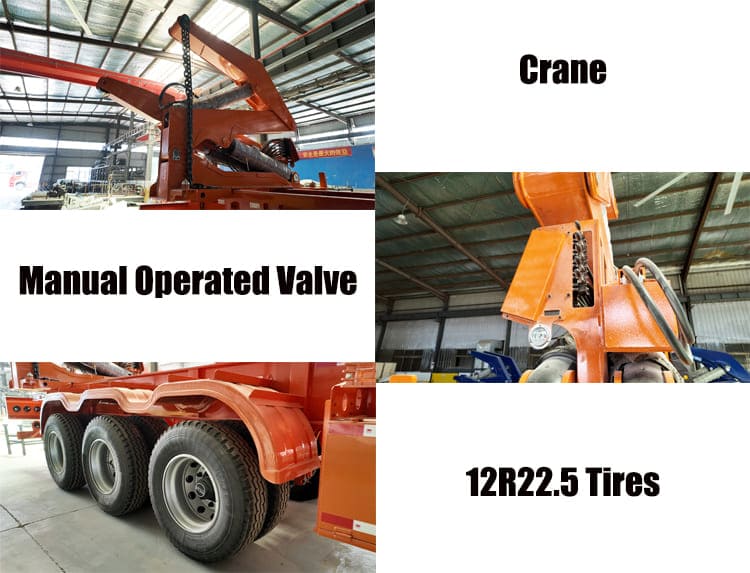 45 Ton Container Side Loader Trailer for Sale in Dar es Salaam