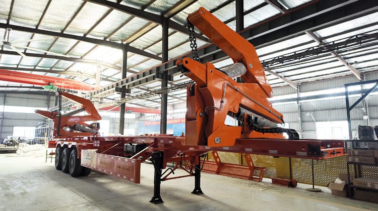 45 Ton Container Side Loader Trailer for Sale in Dar es Salaam