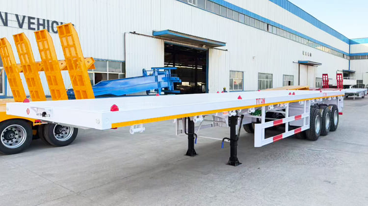 TITAN VS Superdoll 3 Axle Flatbed Trailer Prices for Sale in Tanzania