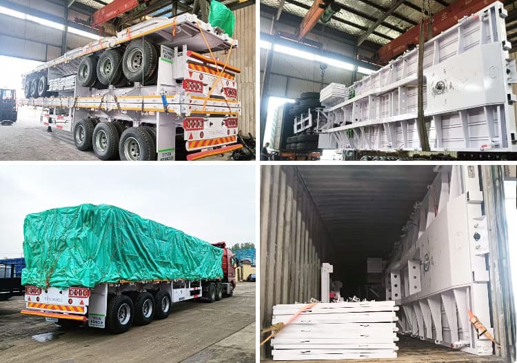 60 Ton Side Board Grain Trailers for Sale in Dar es Salaam