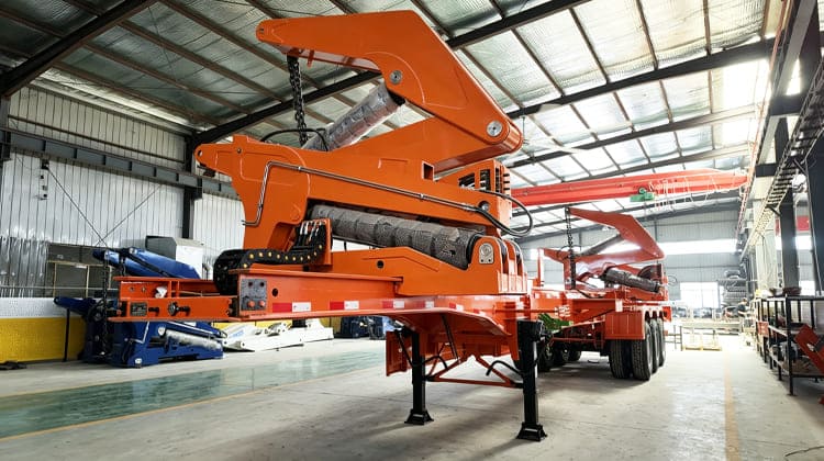 40Ft Side Loader Trailer Price for Sale in Dar es Salaam
