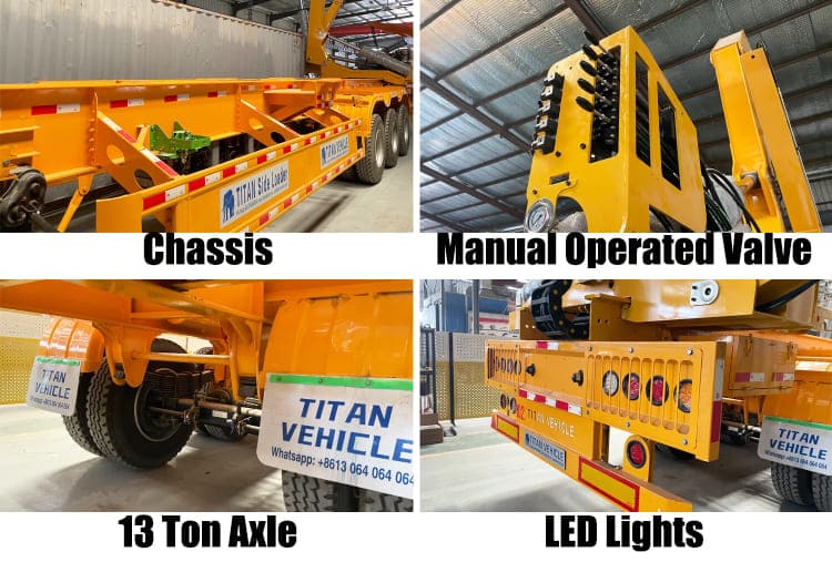 37 Ton Container Side Loader Trailer Truck in Dar es Salaam