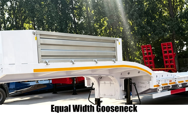 3 Axle Semi Low Bed Trailer Price for Sale in Tanzania