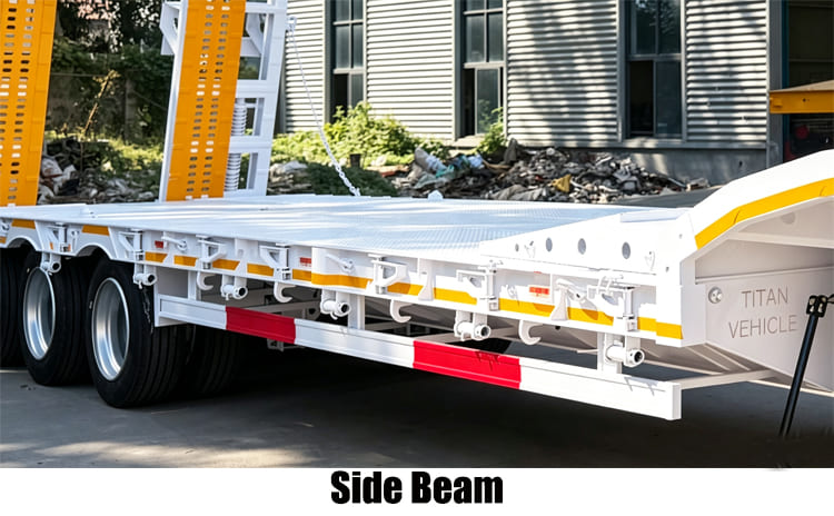 3 Axle Semi Low Bed Trailer Price for Sale in Tanzania