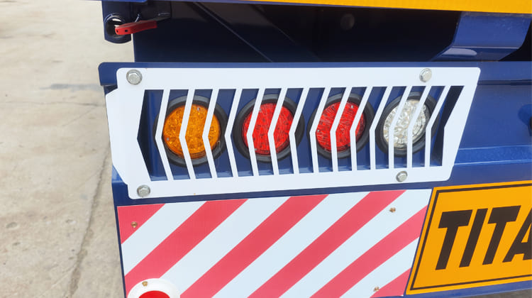 Tri Axle Semi Truck Flatbed Trailer for Sale in Zambia 