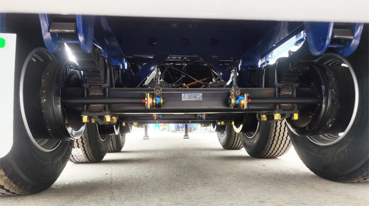 Tri Axle Semi Truck Flatbed Trailer for Sale in Zambia 