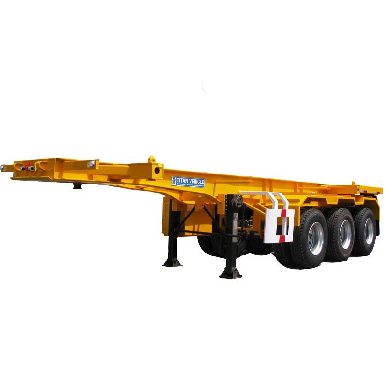 Tri Axle 20FT Container Chassis Trailer