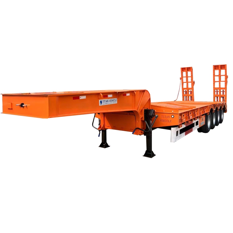 4 Axle Low Loader Trailer for Sale