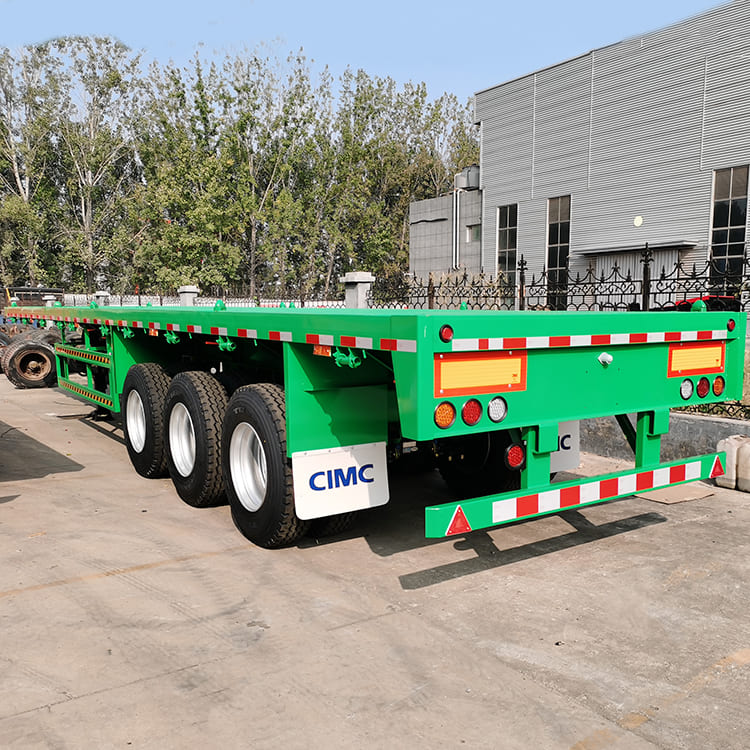 CIMC 3 Axle 40 Ft Flatbed Trailer