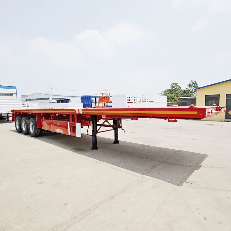 3 Axle 40 Feet Flatbed Trailer
