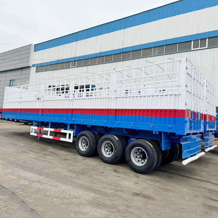 Tri Axle Fence Semi Trailer