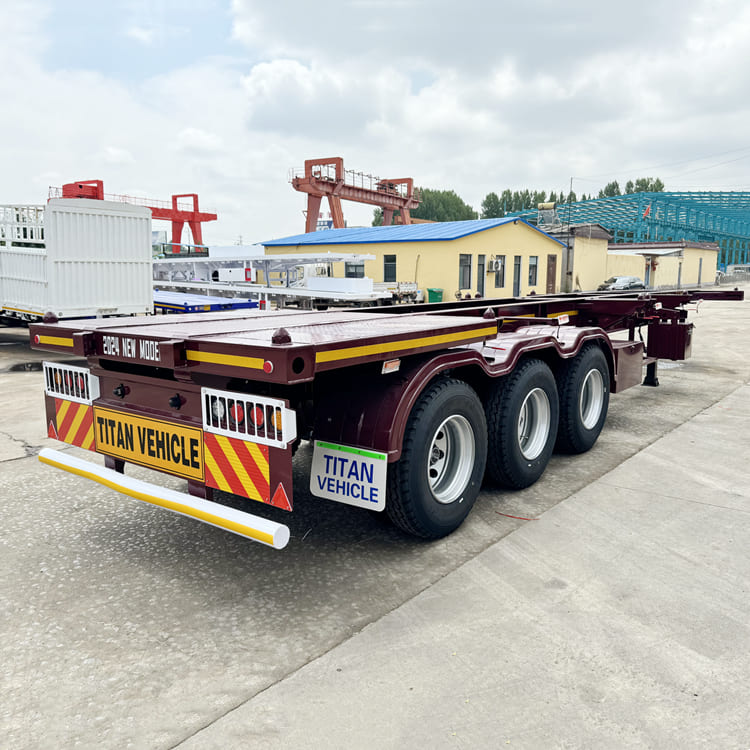 2024 New Skeletal Semi Trailer