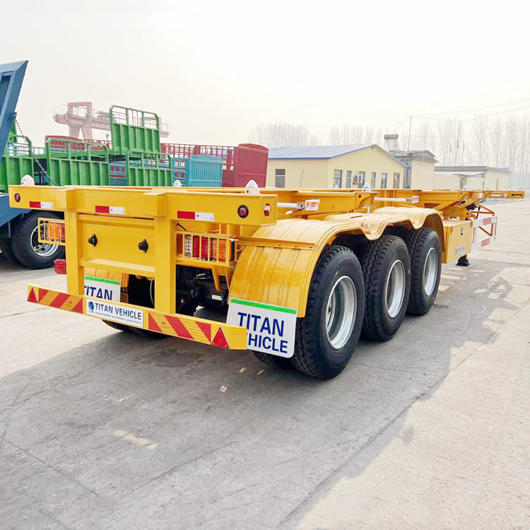 40Ft Container Skeleton Trailer