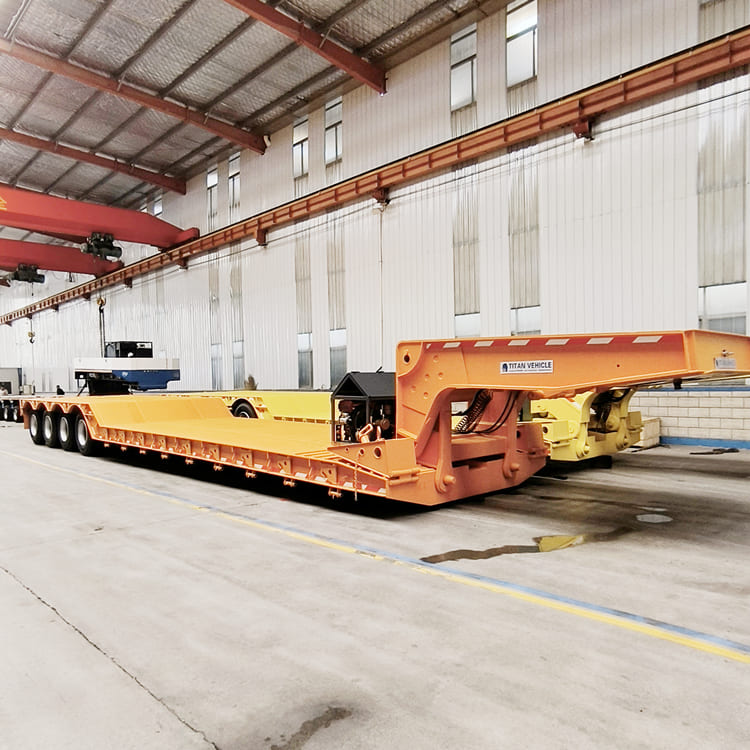 New 4 Axle Hydraulic Detach Gooseneck Trailer
