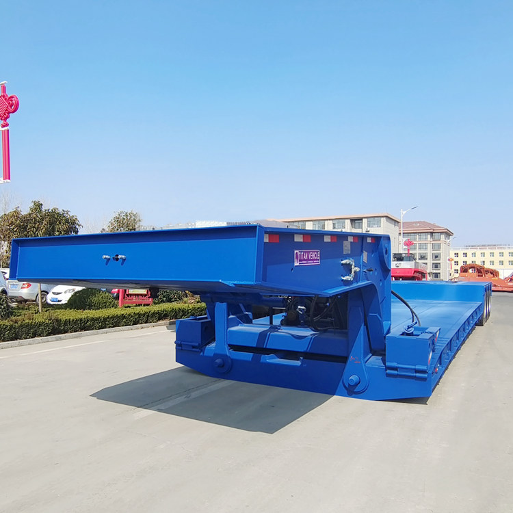 3 Lines 6 Axles 130 Ton Detachable Gooseneck Trailer