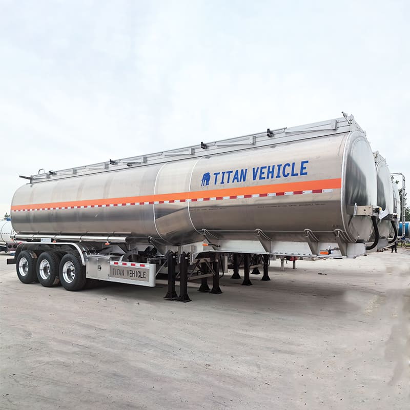 42000 Liters Aluminum Tanker Trailer