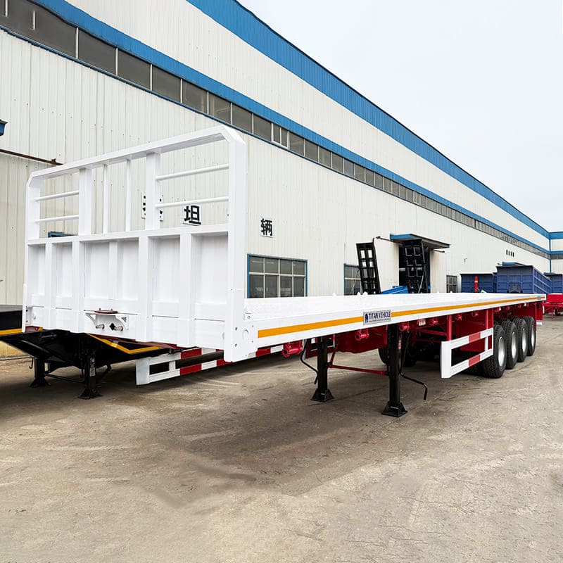 New Flatbed Truck Trailer