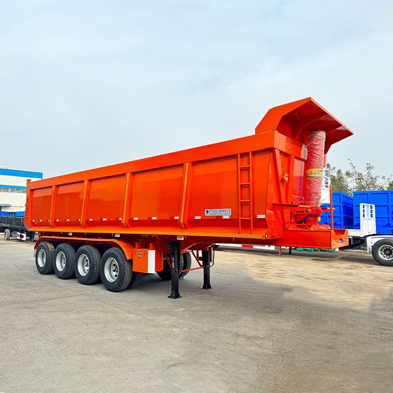 4 Axle Tipper Trailer