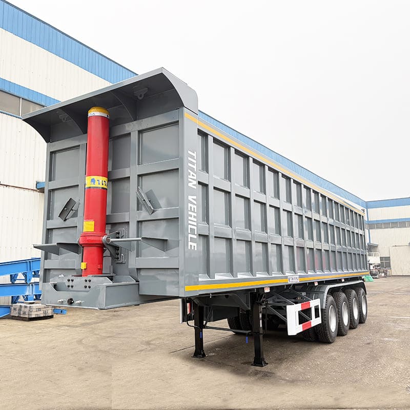 Tri Axle Dump Trailer