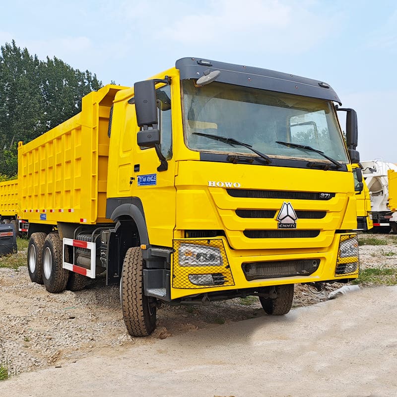 Used Howo Dump Truck 6X4
