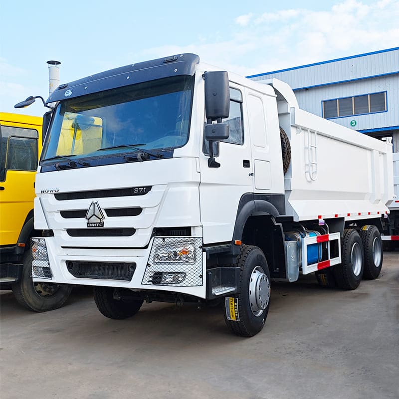 Second Hand Howo Dump Truck 371