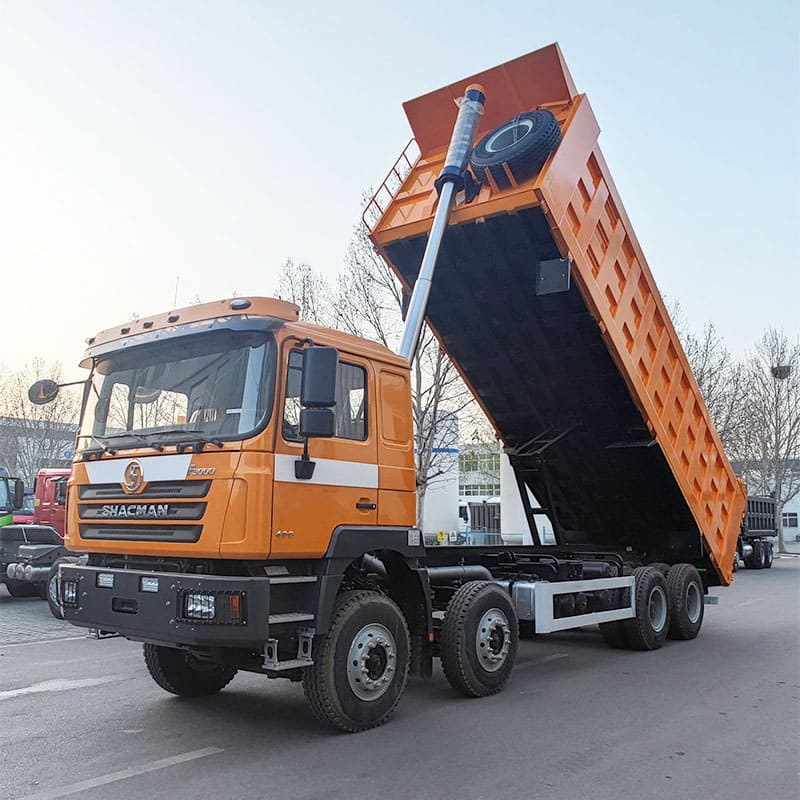 Used Shacman F3000 8x4 Dump Truck Euro II