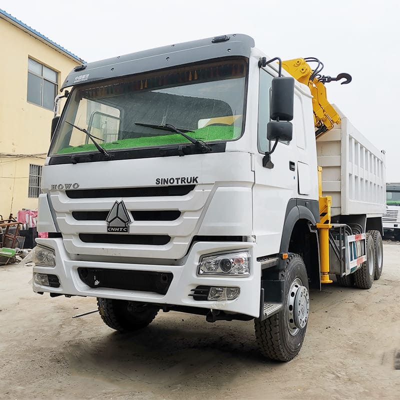 RHD Used Howo Boom Truck