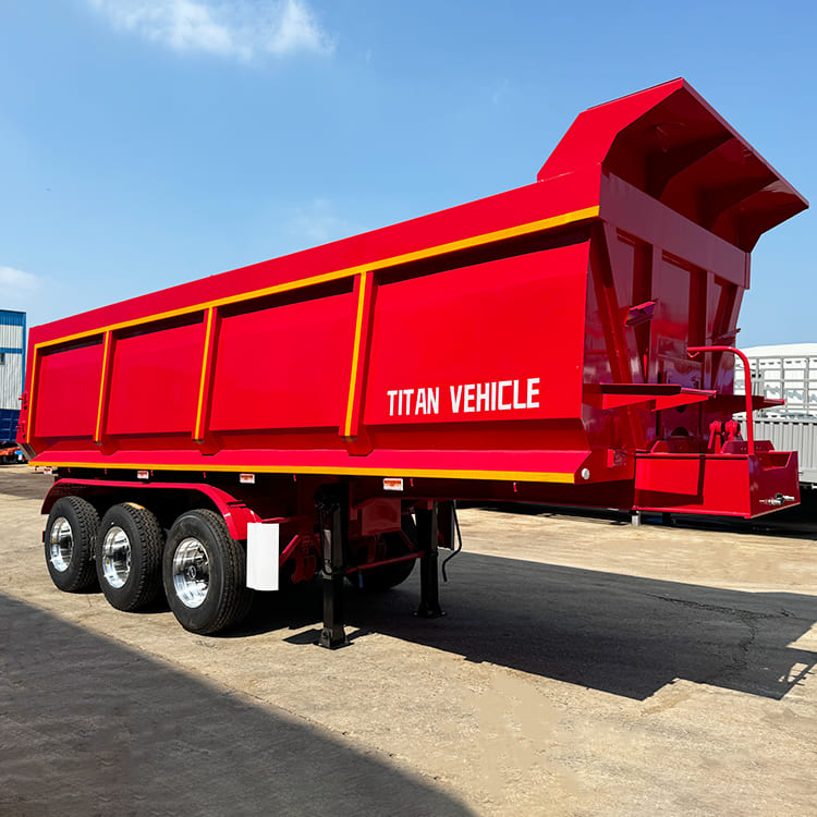 3 Axle Hydraulic Tipper Semi Trailer