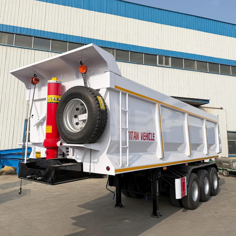 3 Axle Hydraulic Tipper Trailer