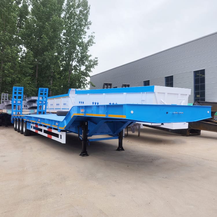  4 Axle 100 Ton Lowbed Trailer 