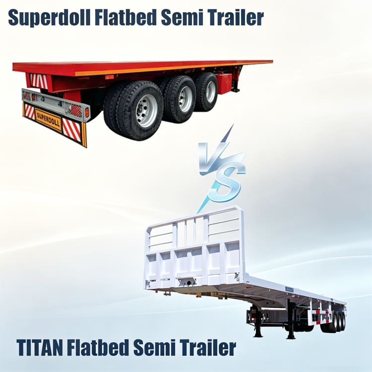 Superdoll TITAN 40Ft Flatbed Semi Trailer