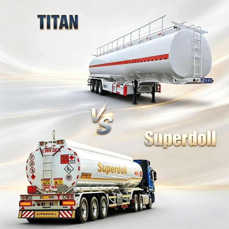 Superdoll VS TITAN 54000 L Fuel Tanker Trailer