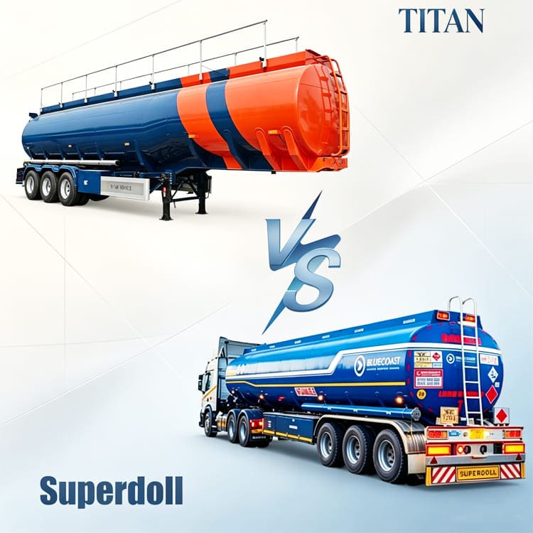 Superdoll VS TITAN 45000L Oil Tanker Semi Trailer