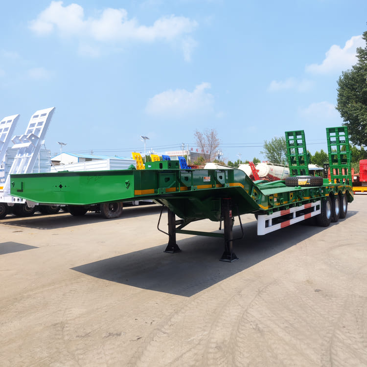 3 Axle Low Loader Semi Trailer