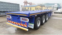 3 Axle Flatbed Semi Trailer