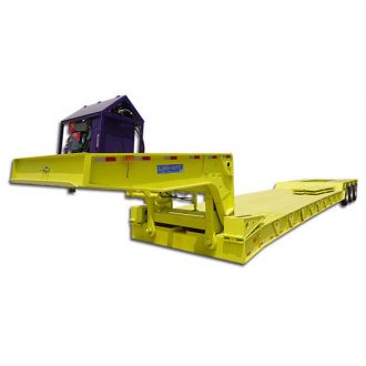 120T Heavy Duty Detachable Gooseneck Trailer