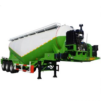 Tri Axle Dry Bulk Cement Trailer