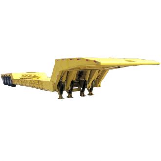  4 Axle Folding Gooseneck Lowboy Trailers