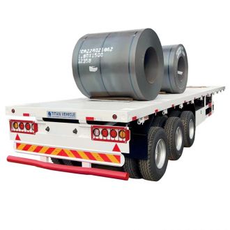 3 Axle 40Ft Flatbed Trailer