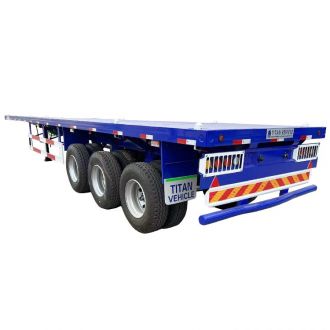 40Ft Container Flatbed Truck Trailer