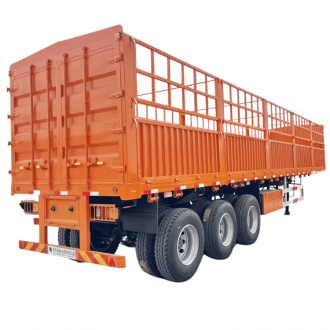3 Axle Fence Cargo Trailers
