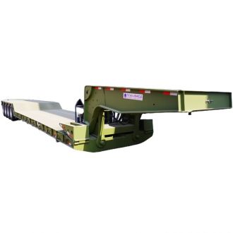 4 Axle 100 Tons Detachable Gooseneck Trailer